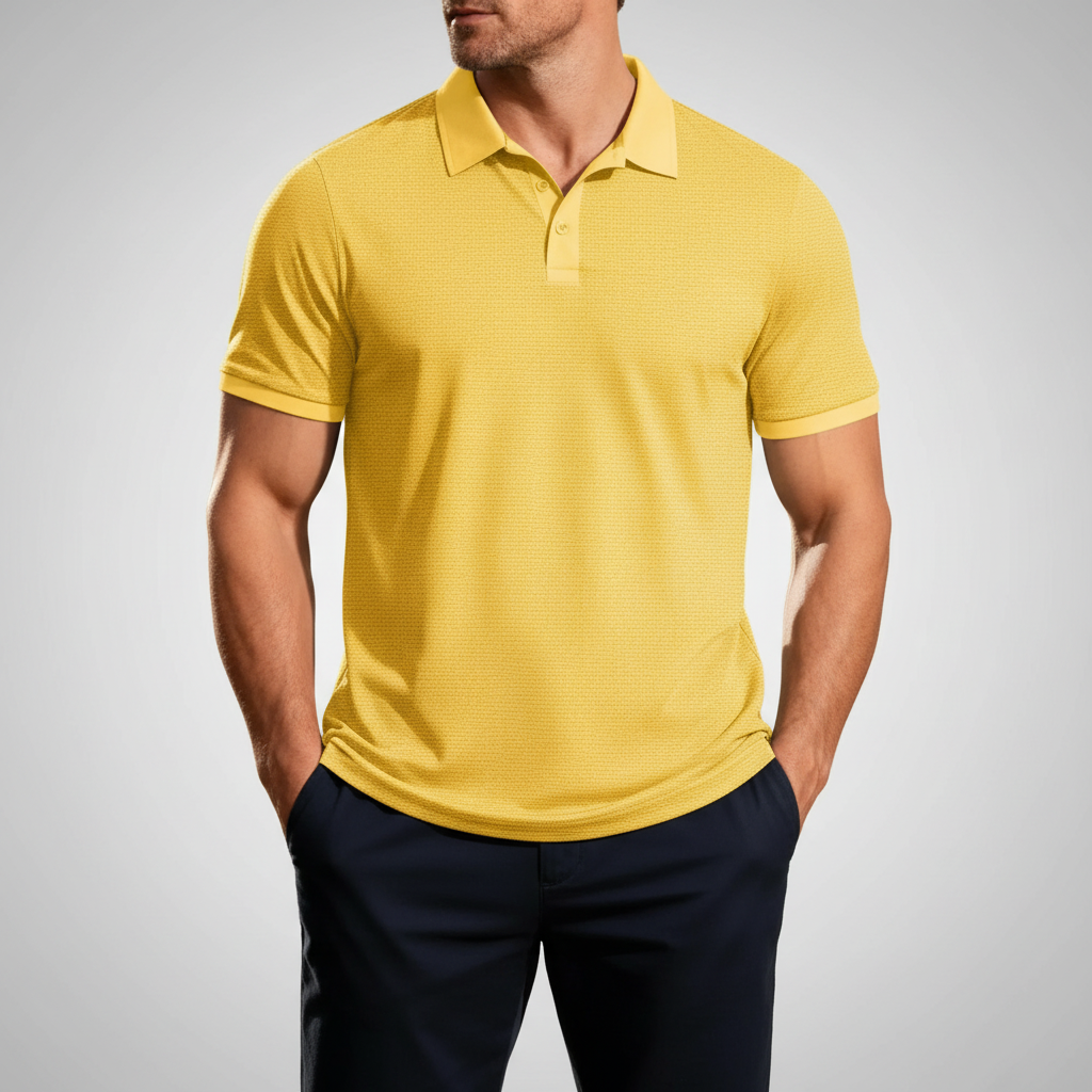 Wayden Men's Waffle Collar Dress Shirt