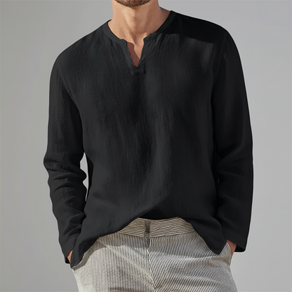 Linen Long Sleeve Shirt