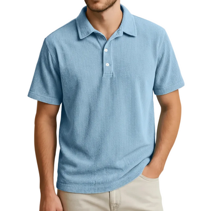 Men's Polo Shirt Cotton Short Sleeve - VibreMode