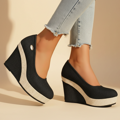 Novella Women's Wedge Slip On Shoes