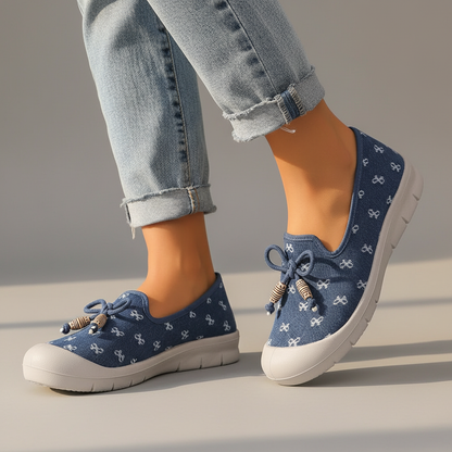 Women's Canvas Slip On Casual Shoes