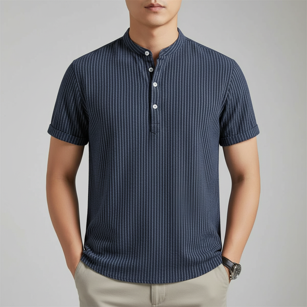 Hampton Men's Linen Button Up Shirt
