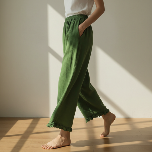 Women's Linen Pants - VibreMode