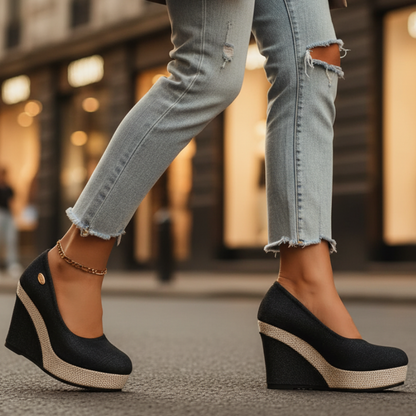 Novella Women's Wedge Slip On Shoes