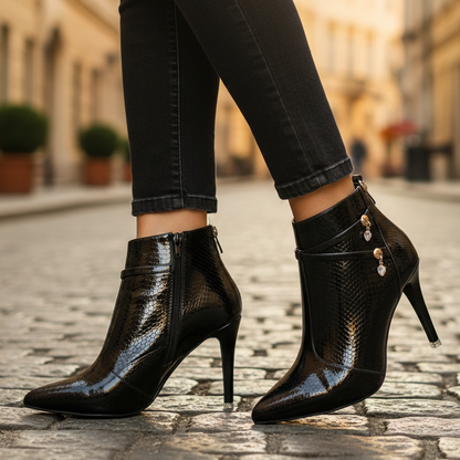 Valencia Women's Leather Ankle Boots