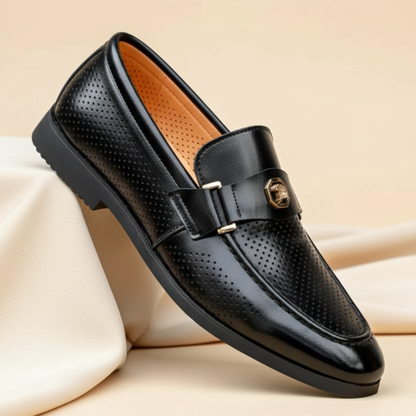 Italian Leather Men's Loafers