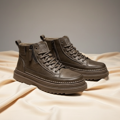 Men's Leather Sneakers Gladiator Style
