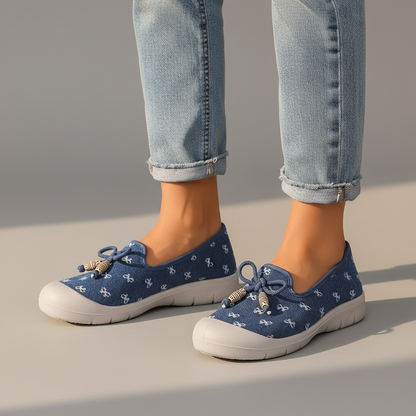 Women's Canvas Slip On Casual Shoes