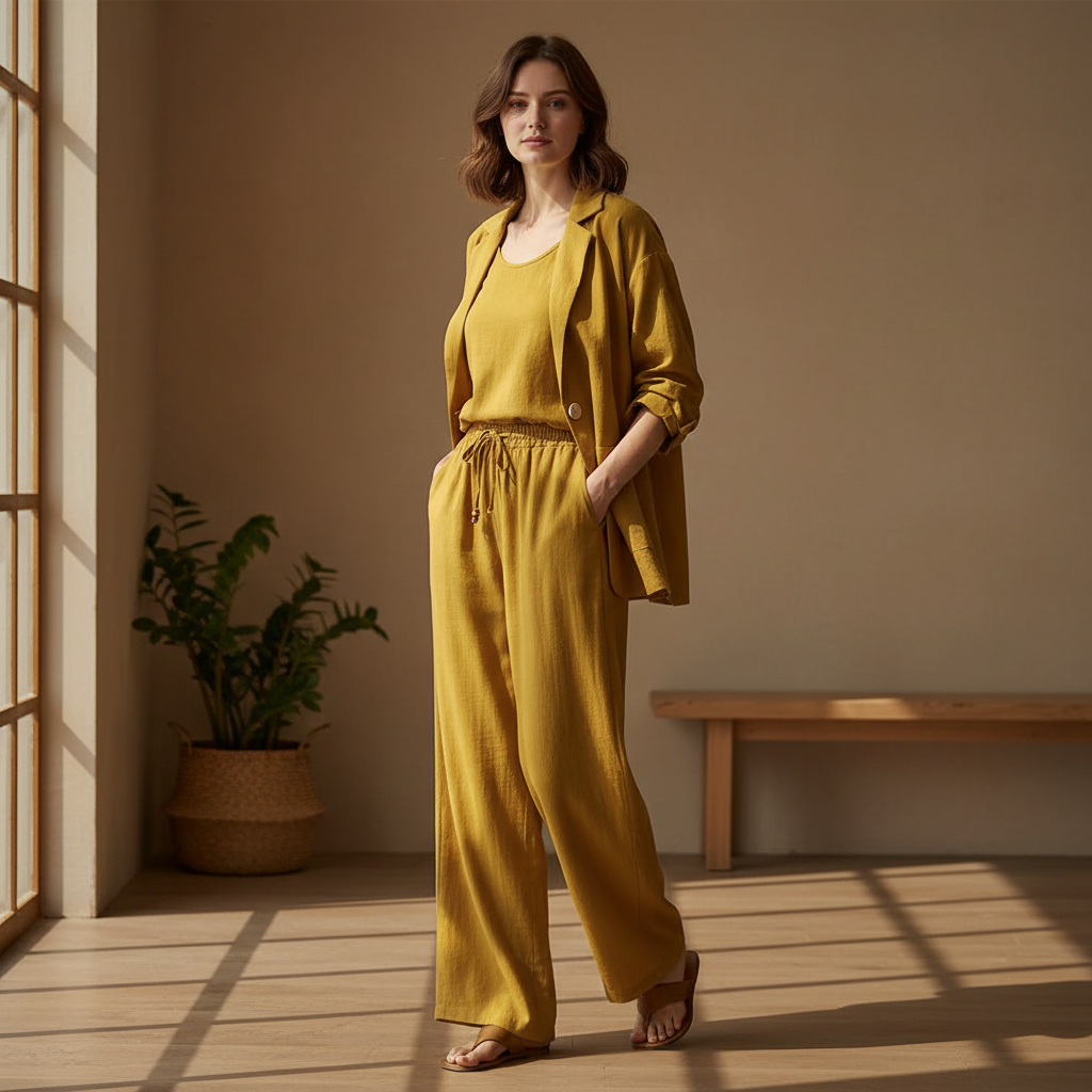 Linen Matching Set