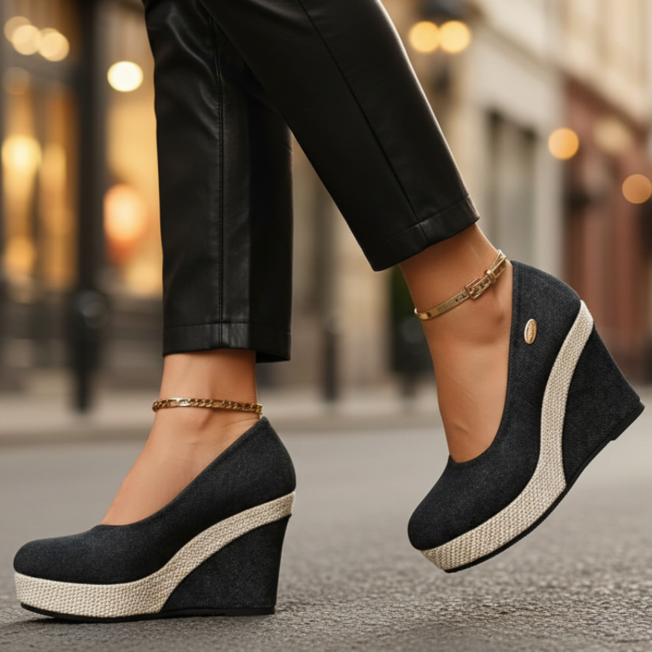 Novella Women's Wedge Slip On Shoes