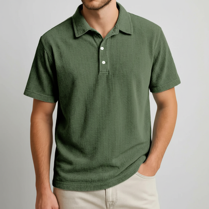 Men's Polo Shirt Cotton Short Sleeve