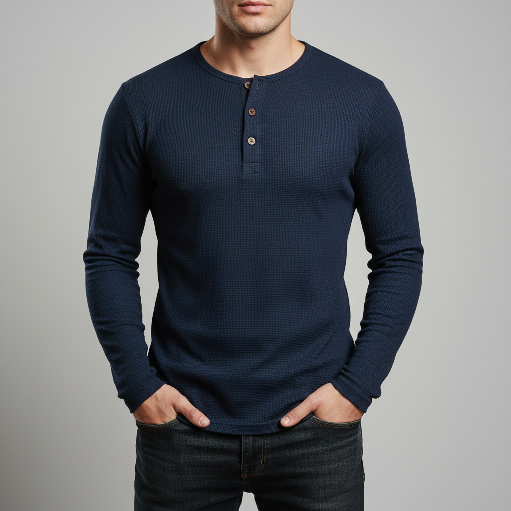 Lusso Men's Long Sleeve Dress Shirt - VibreMode