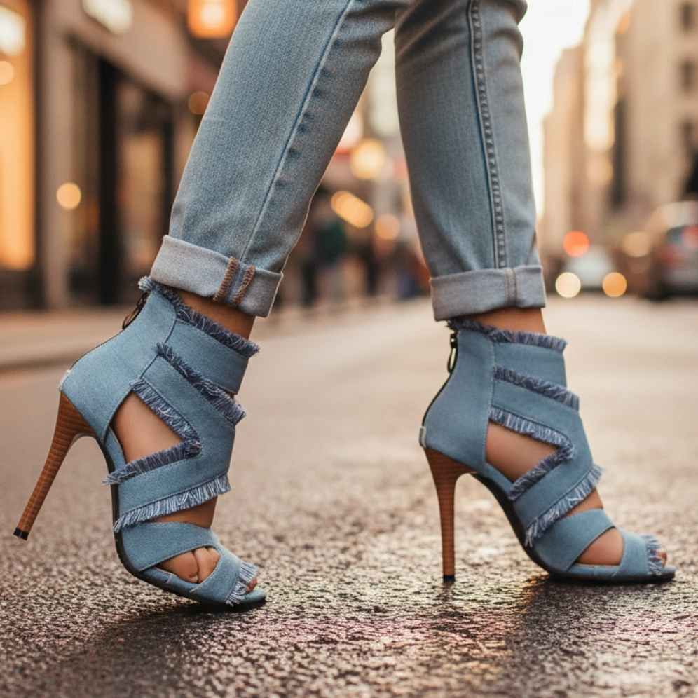 Women's Thin Strap High Heels