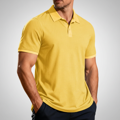 Men's Waffle Collar Shirt