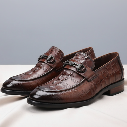 Men's Leather Slip On Shoes