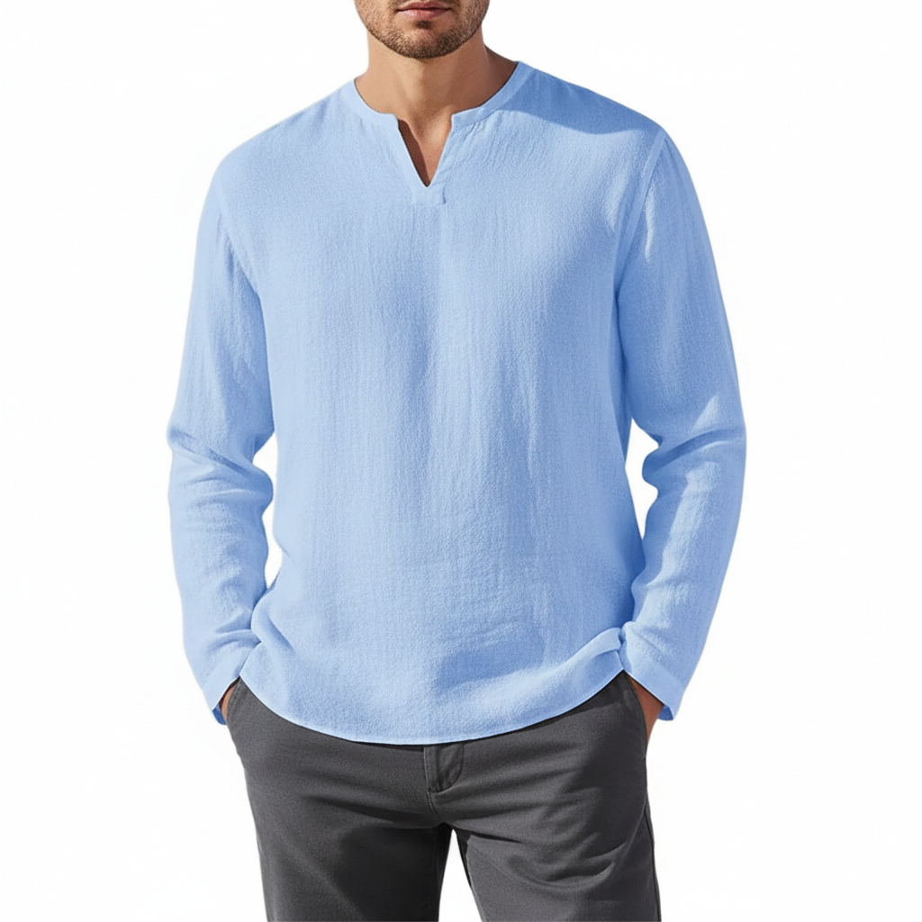 Linen Long Sleeve Shirt