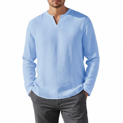 Linen Long Sleeve Shirt