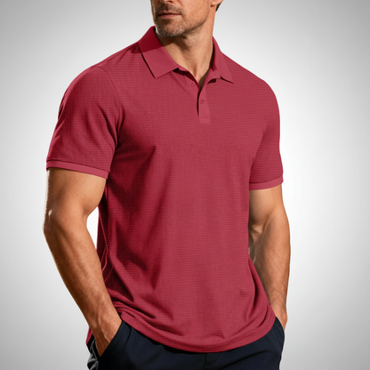 Wayden Men's Waffle Collar Dress Shirt
