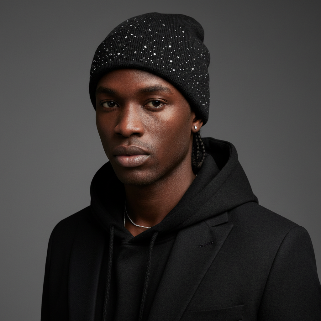Women's Rhinestone Beanie