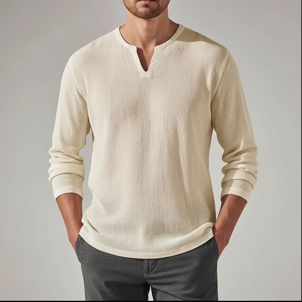 Linen Long Sleeve Shirt