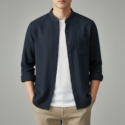 Men's Cotton Half Sleeve Shirt