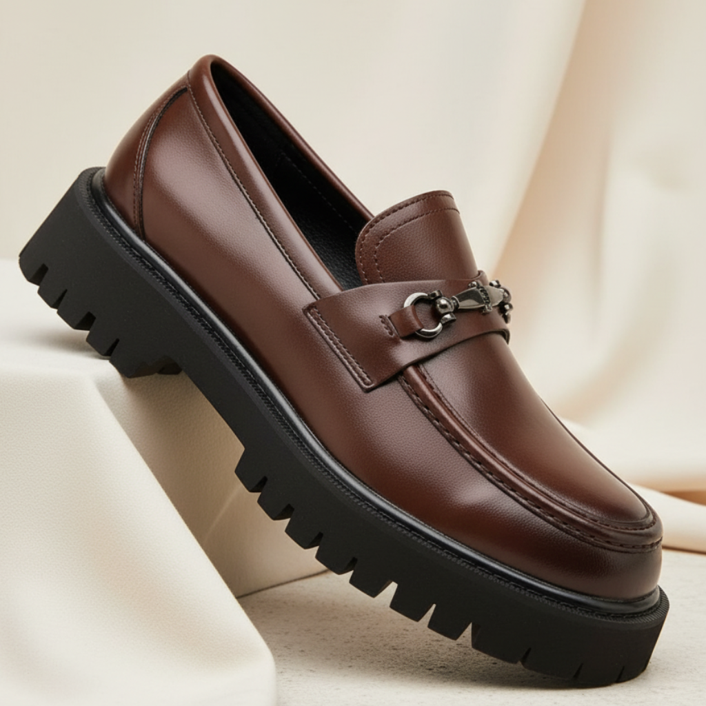 Men's Leather Dress Loafers
