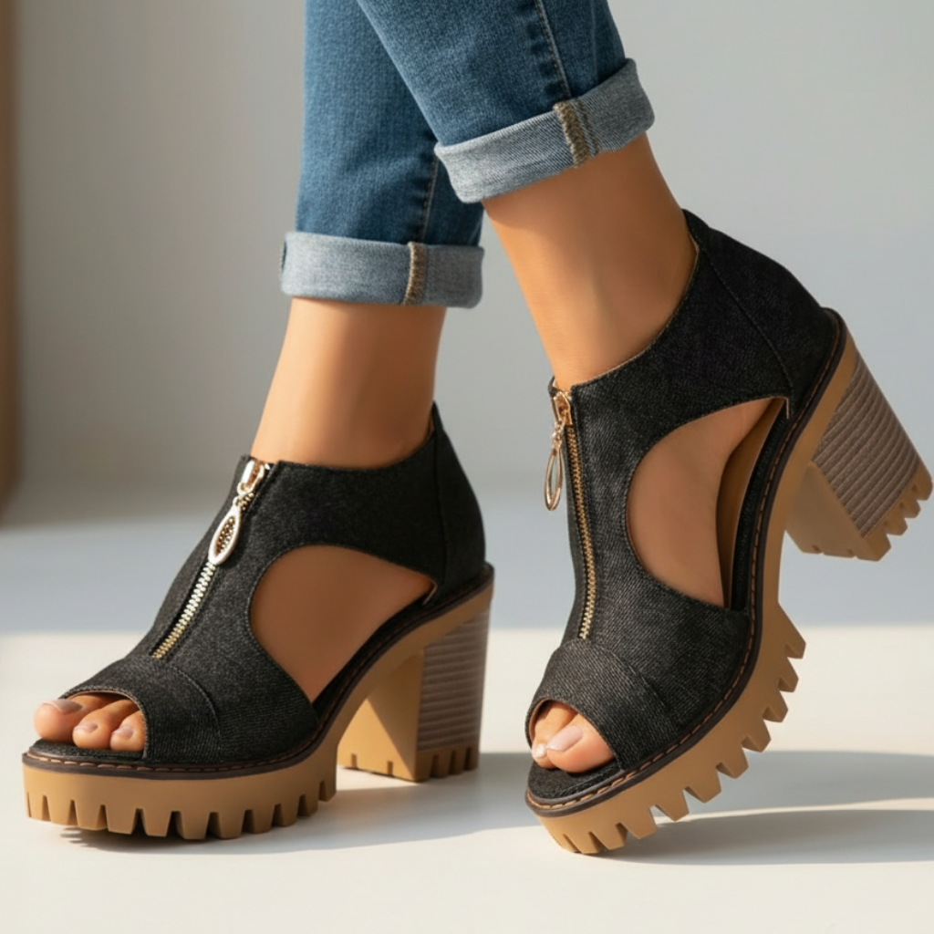 Women's Peep Toe Summer Sandals