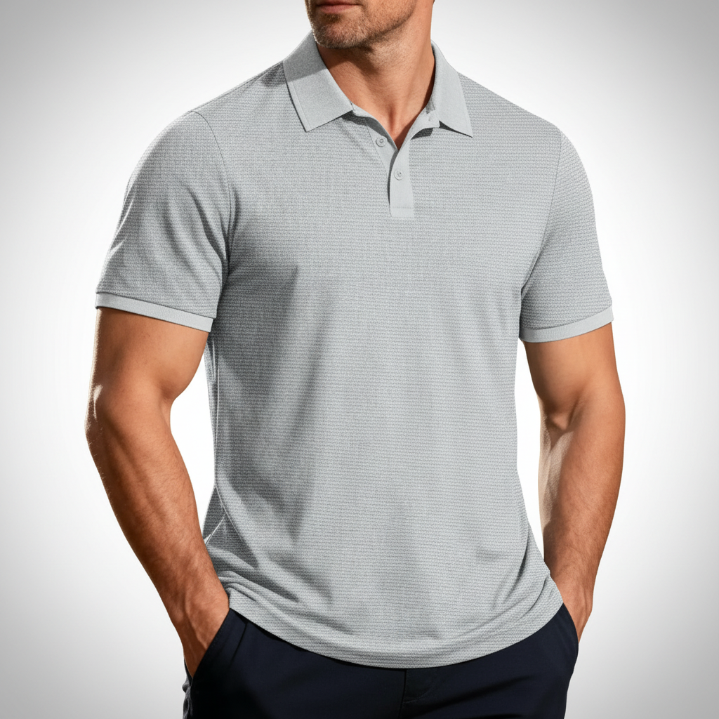 Wayden Men's Waffle Collar Dress Shirt