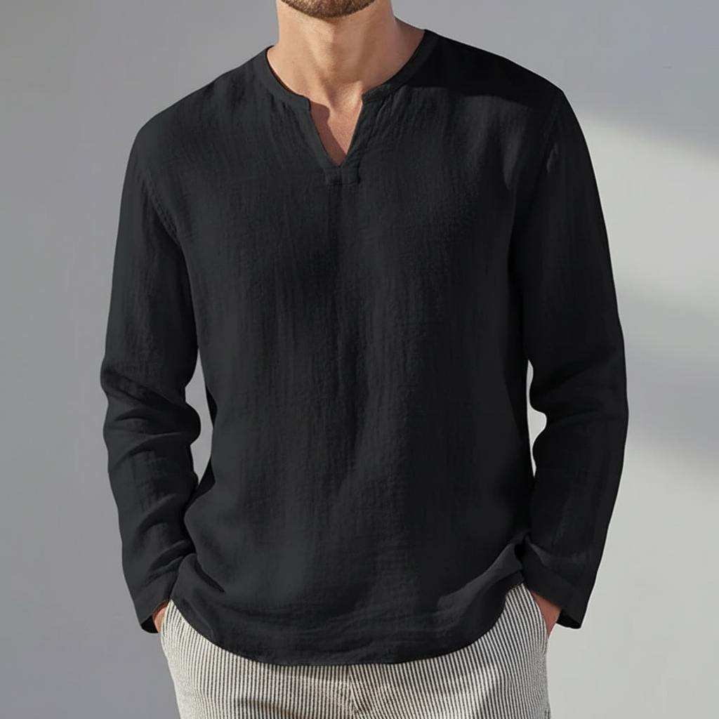 Linen Long Sleeve Shirt