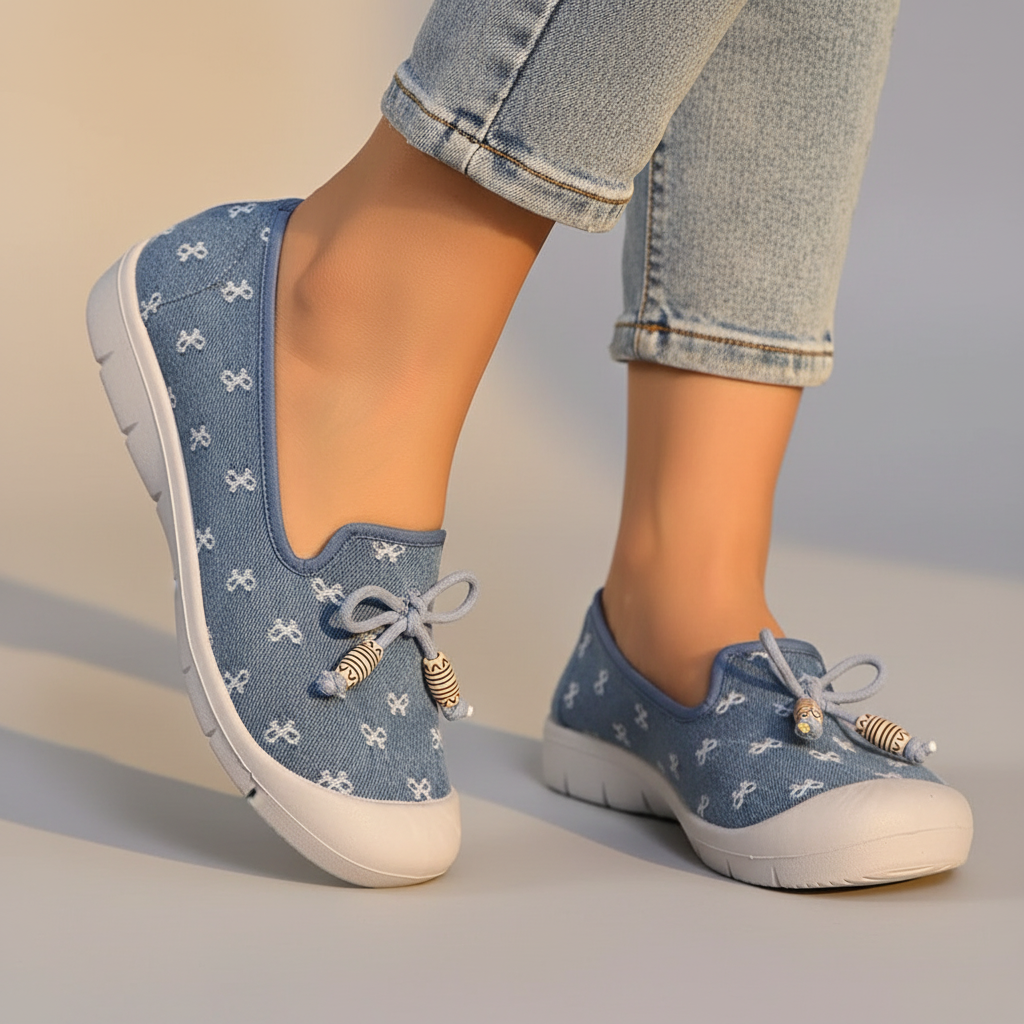 Women's Canvas Slip On Casual Shoes