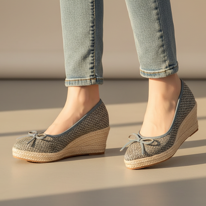 Taylor Women's Espadrille Wedge Slip-On Flats