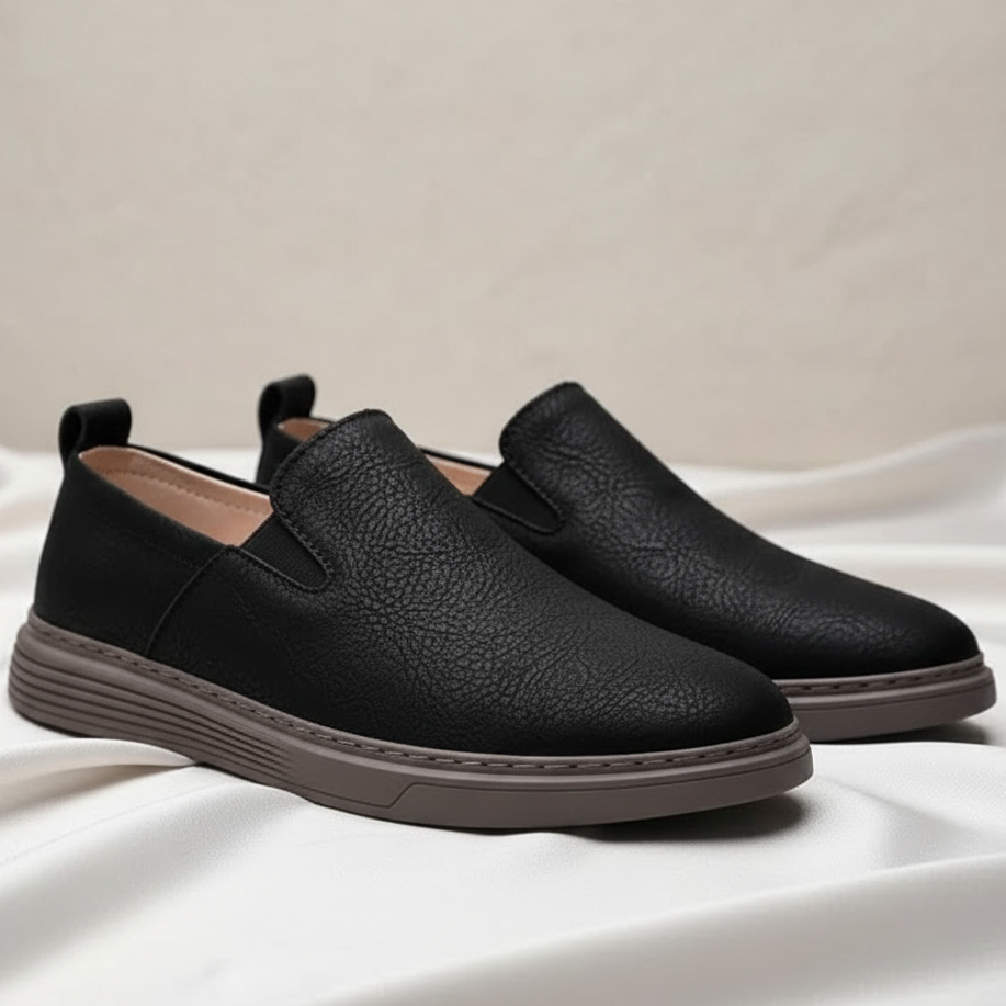 Panache Mens Leather Loafers