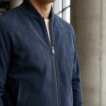Castello Men's Classic Bomber Jacket
