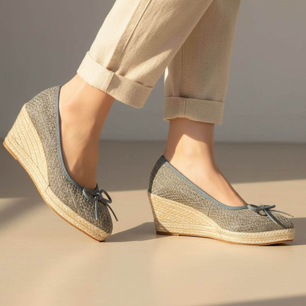 Taylor Women's Espadrille Wedge Slip-On Flats