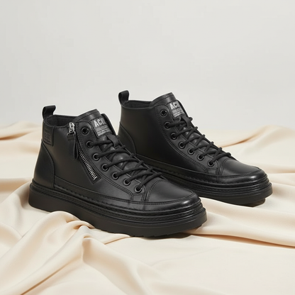 Men's Leather Sneakers Gladiator Style