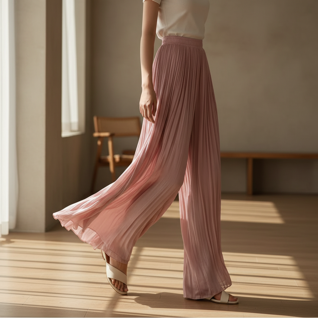 Women's Wide Leg Linen Pants