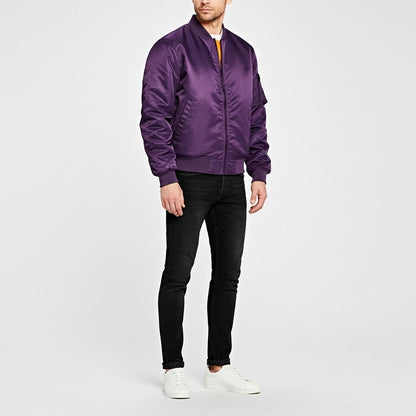 Ma-1 Flight Jacket Windproof Water Resistant Bomber - VibreMode