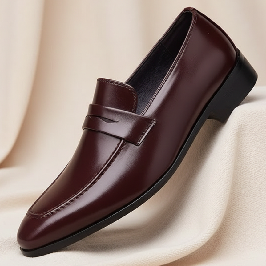 Men's Italian Leather Loafers - VibreMode