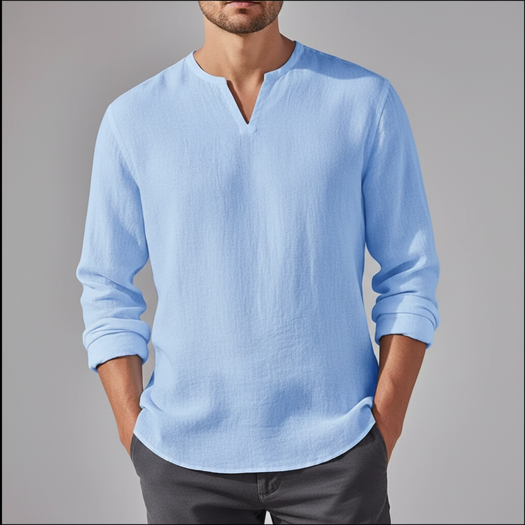 Linen Long Sleeve Shirt