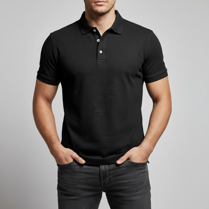 Men's Cotton Polo Shirt Collared