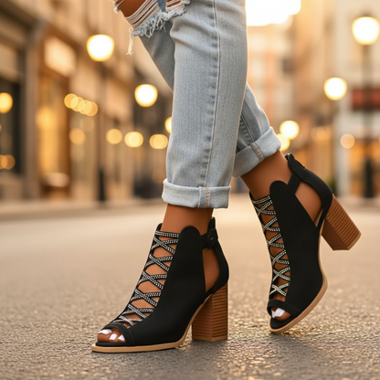 Women's Comfy Block Heels