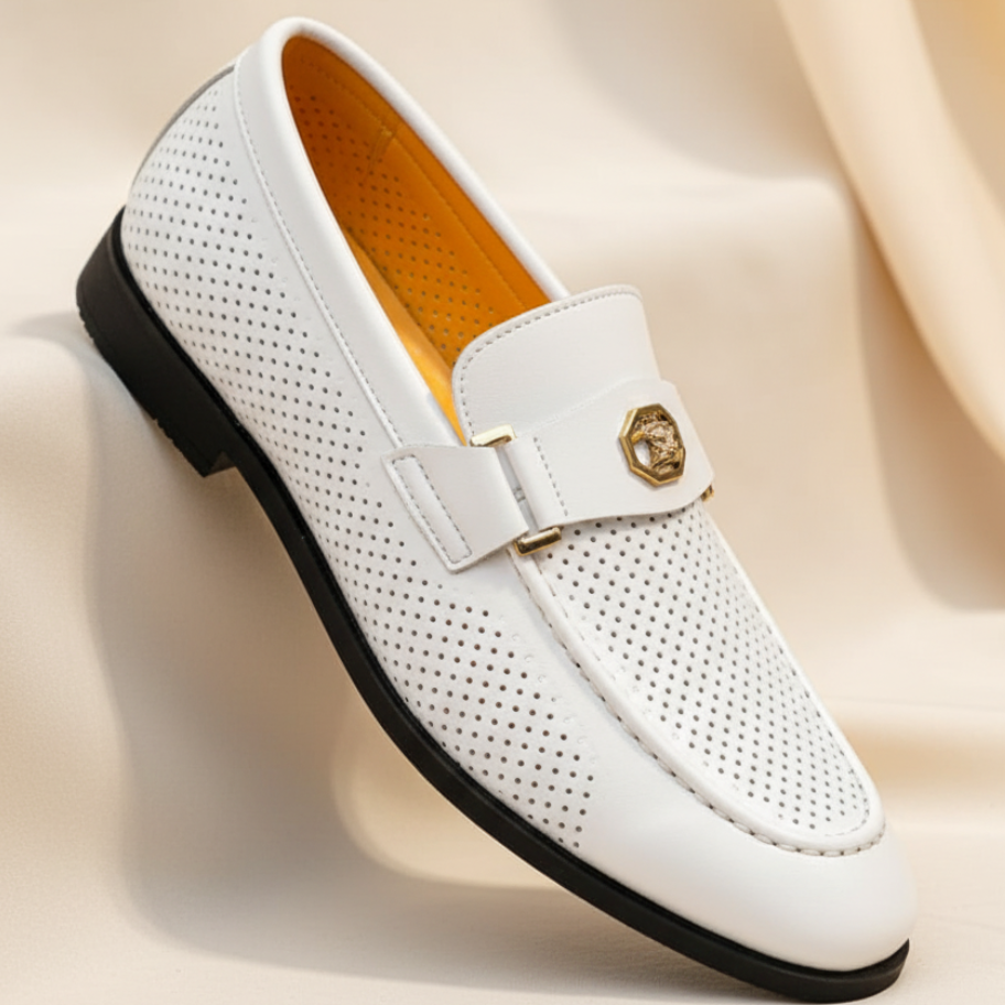 Italian Leather Men's Loafers