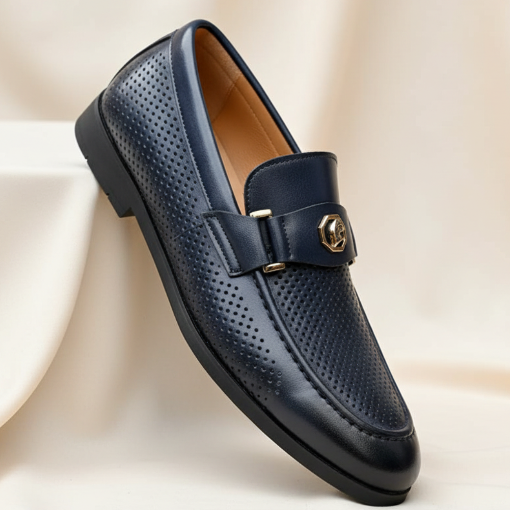 Italian Leather Men's Loafers