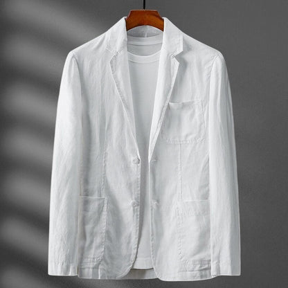 Luxury Italian Style Linen Jacket