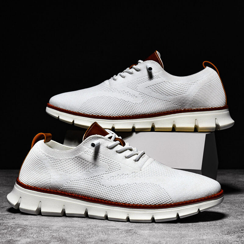 Lightweight Airy Lace Up Sneakers