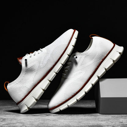 Lightweight Airy Lace Up Sneakers