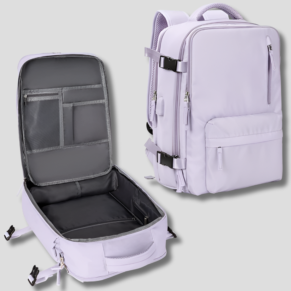Expandable Carry-On Travel Backpack