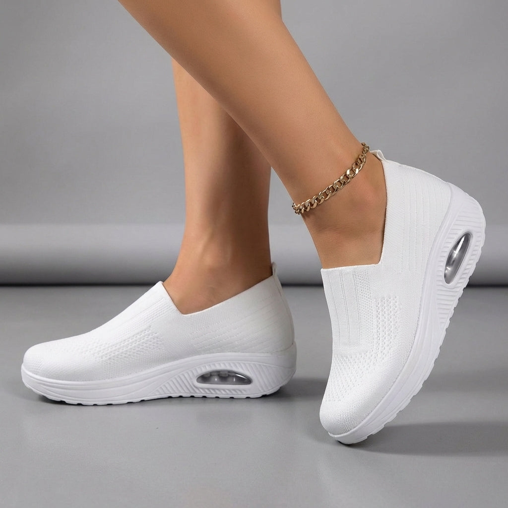 Women's Orthopedic Slip-On Shoes Knit Mesh