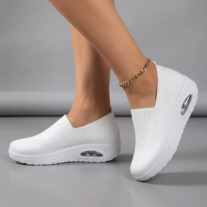 Women's Orthopedic Slip-On Shoes Knit Mesh