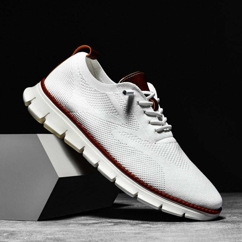 Lightweight Airy Lace Up Sneakers